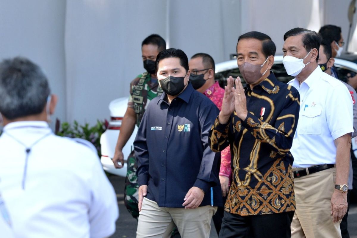 Erick Thohir dinilai cawapres pilihan utama Jokowi di Pilpres 2024