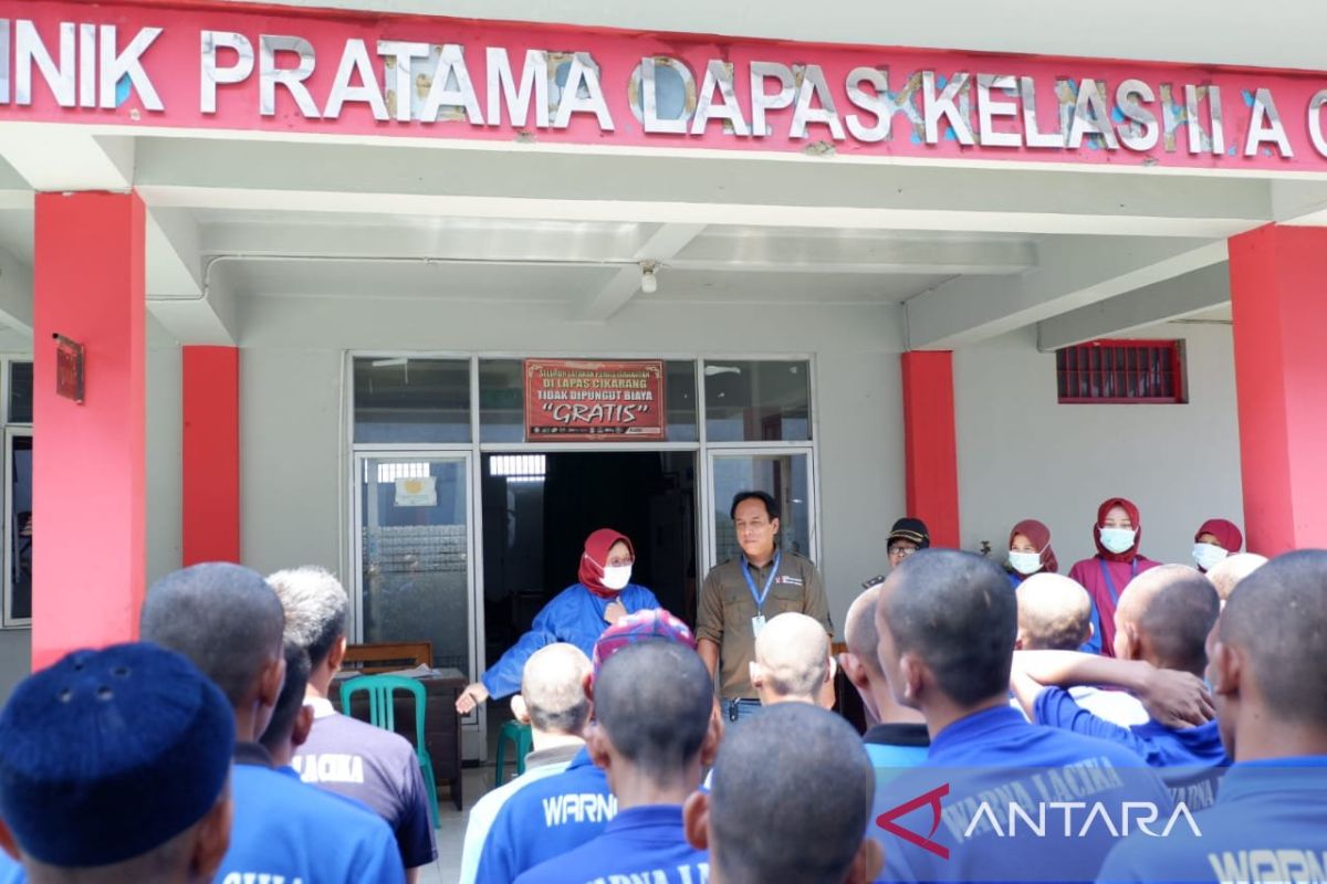 KPA Bekasi lakukan sosialisasi dan tes HIV warga binaan Lapas Cikarang