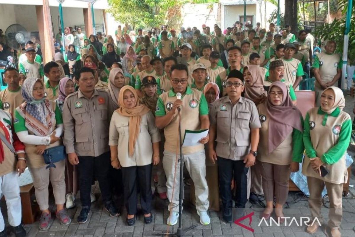 Puluhan pedagang di Kabupaten Kudus dukung Prabowo Capres 2024