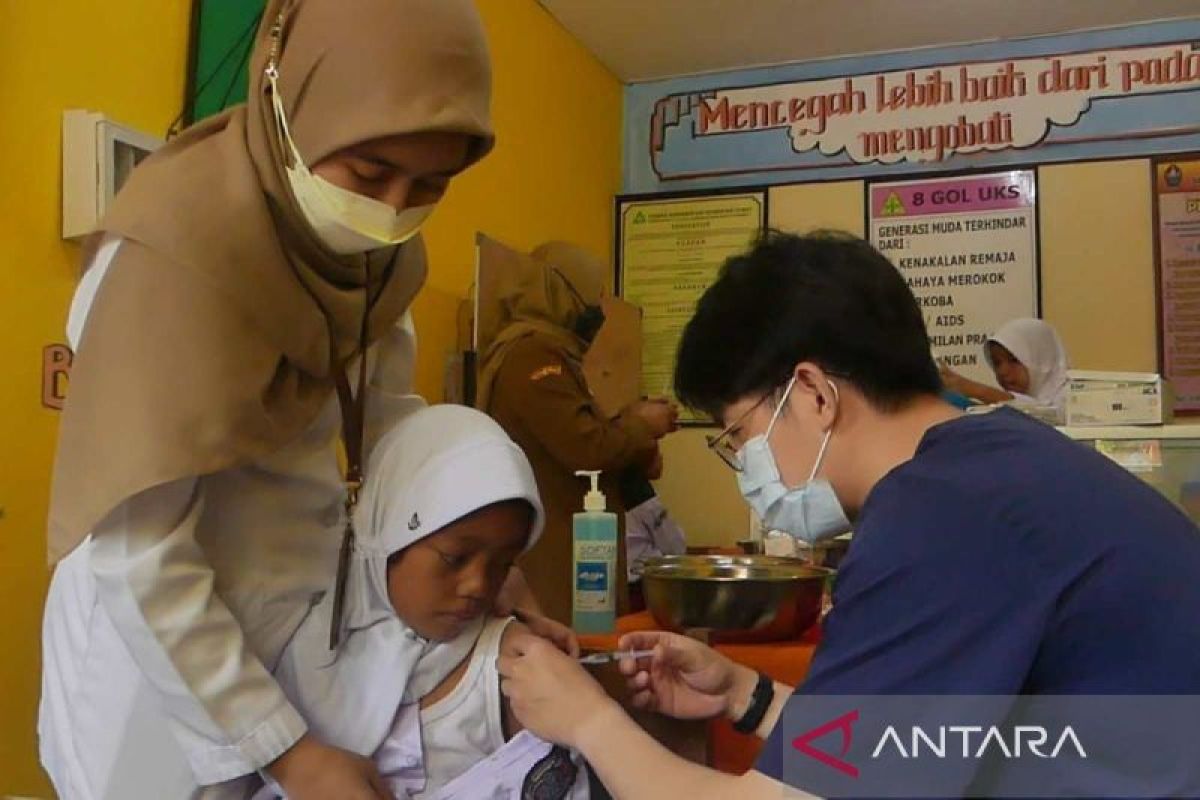 11.236  siswa SD di Temanggung sasaran imunisasi MR dan HPV