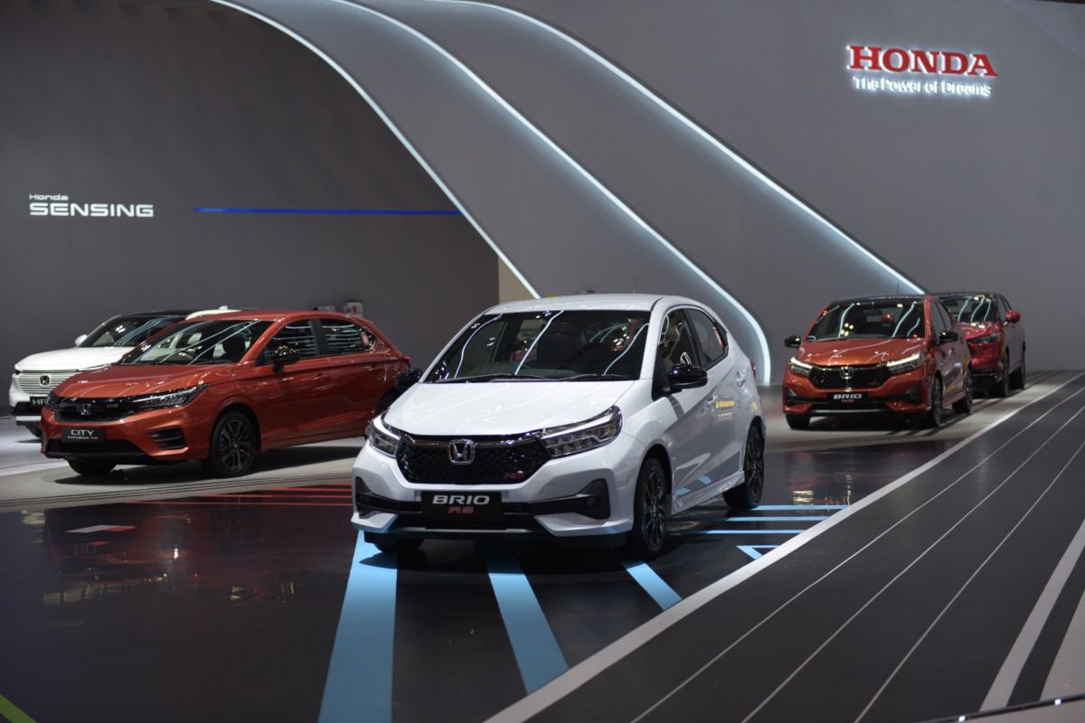 Honda catat penjualan 1.992 Unit di GIIAS 2023, ditopang Brio dan CR-V