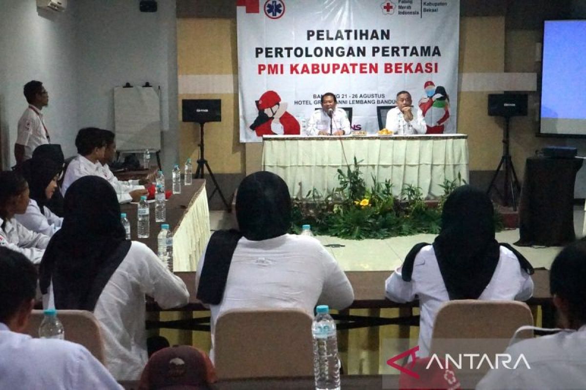 PMI Bekasi gelar pelatihan spesialisasi pertolongan pertama di Lembang