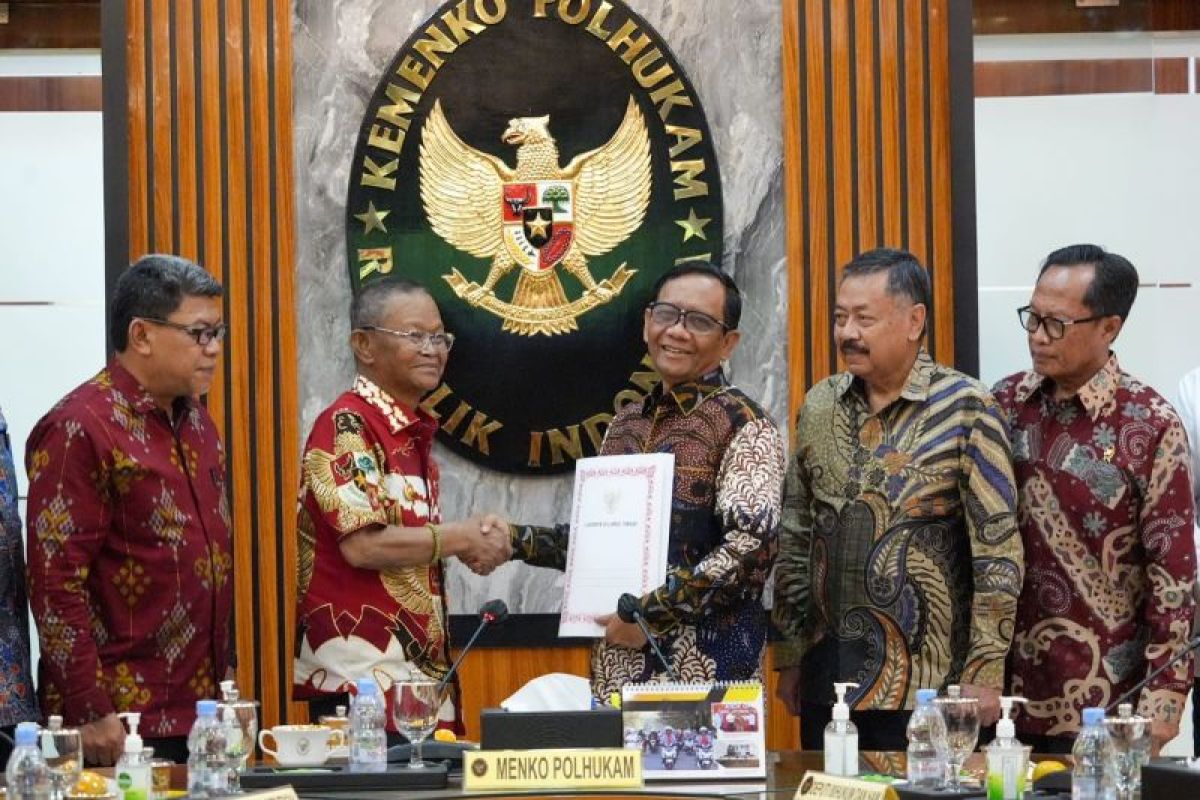 Gubernur Sulteng temui Menkopolhukam bahas pemenuhan korban HAM