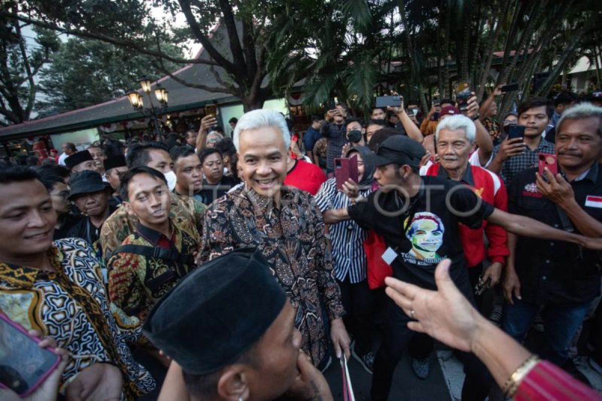 Ganjar dapat dukungan dari guru besar dan akademisi di Yogyakarta