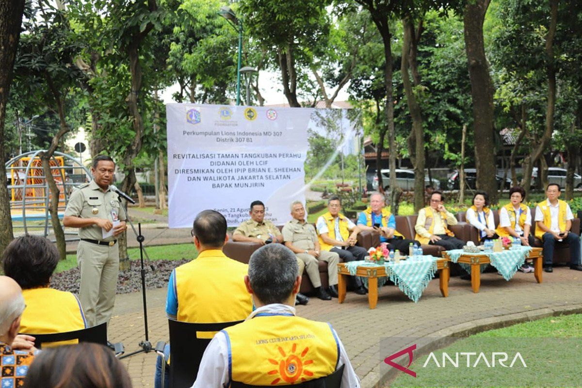 Jaksel revitalisasi Taman Tangkuban Perahu untuk penghijauan Ibu Kota
