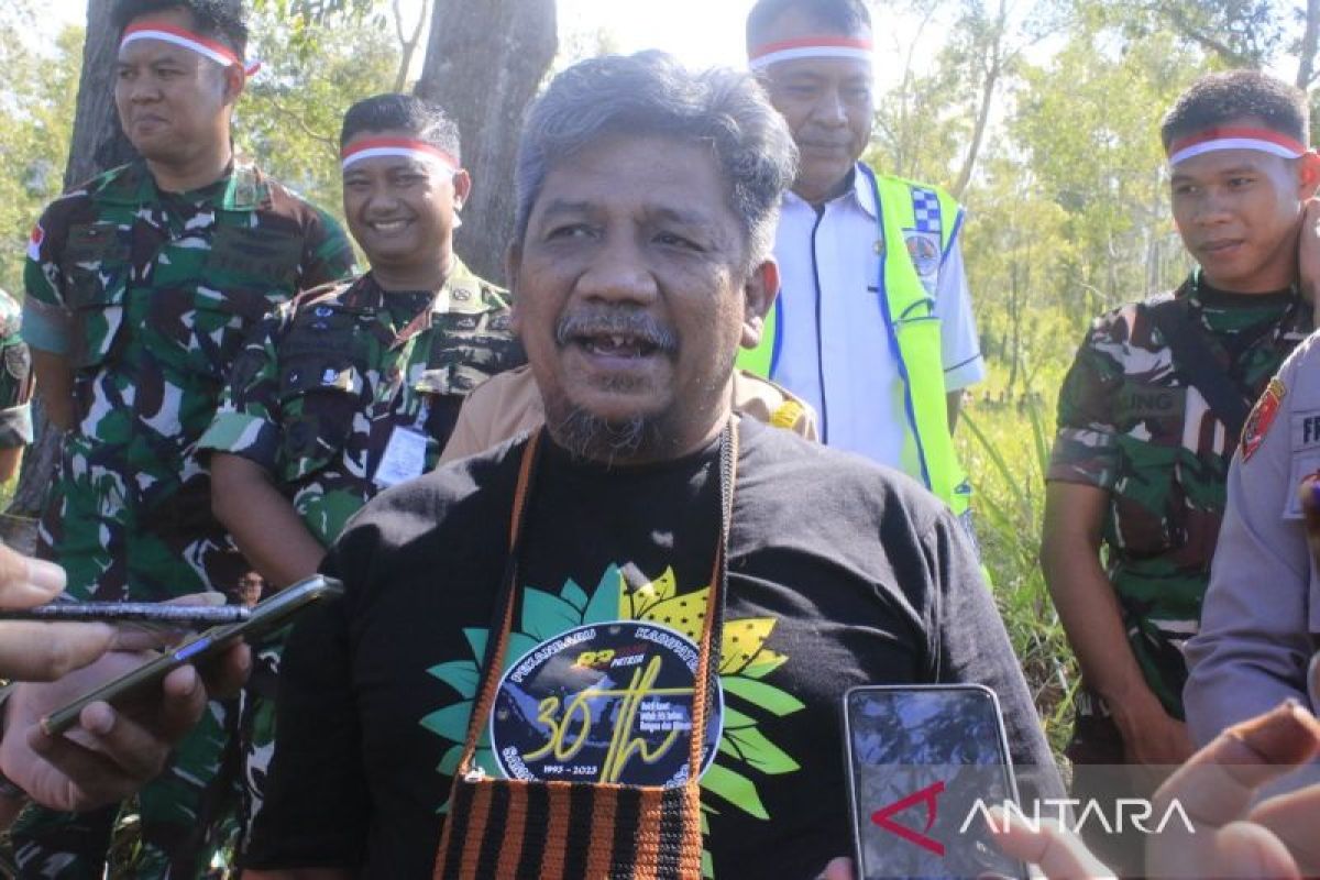 BBKSDA Papua ajak warga tanam bambu CA Cycloop sebagai batas alami