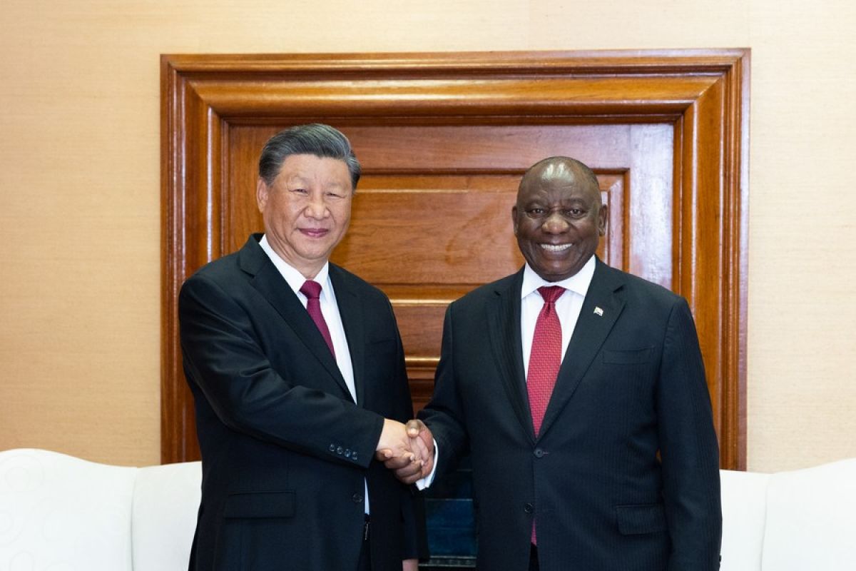 Xi dan Ramaphosa janji dorong pengembangan kemitraan strategis
