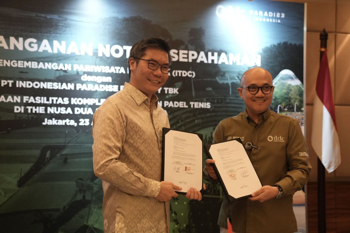 ITDC dan Paradise Indonesia kolaborasi bangun lapangan padel