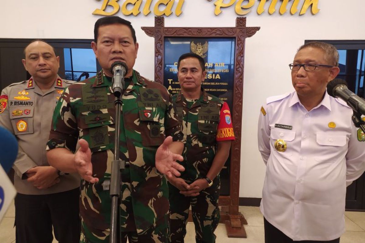 Panglima TNI kunjungi Kalbar bahas penanganan Karhutla