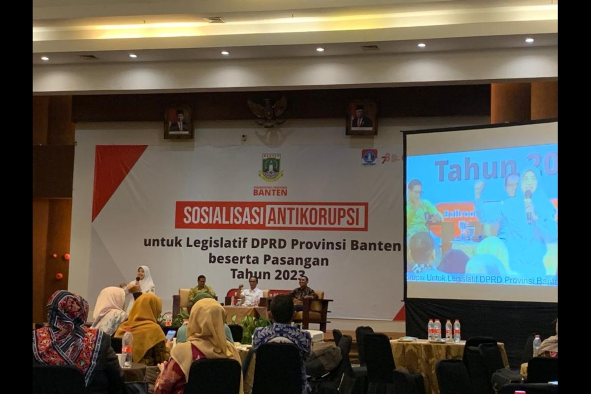 Polri sosialisasikan antikorupsi ke DPRD Banten cegah korupsi