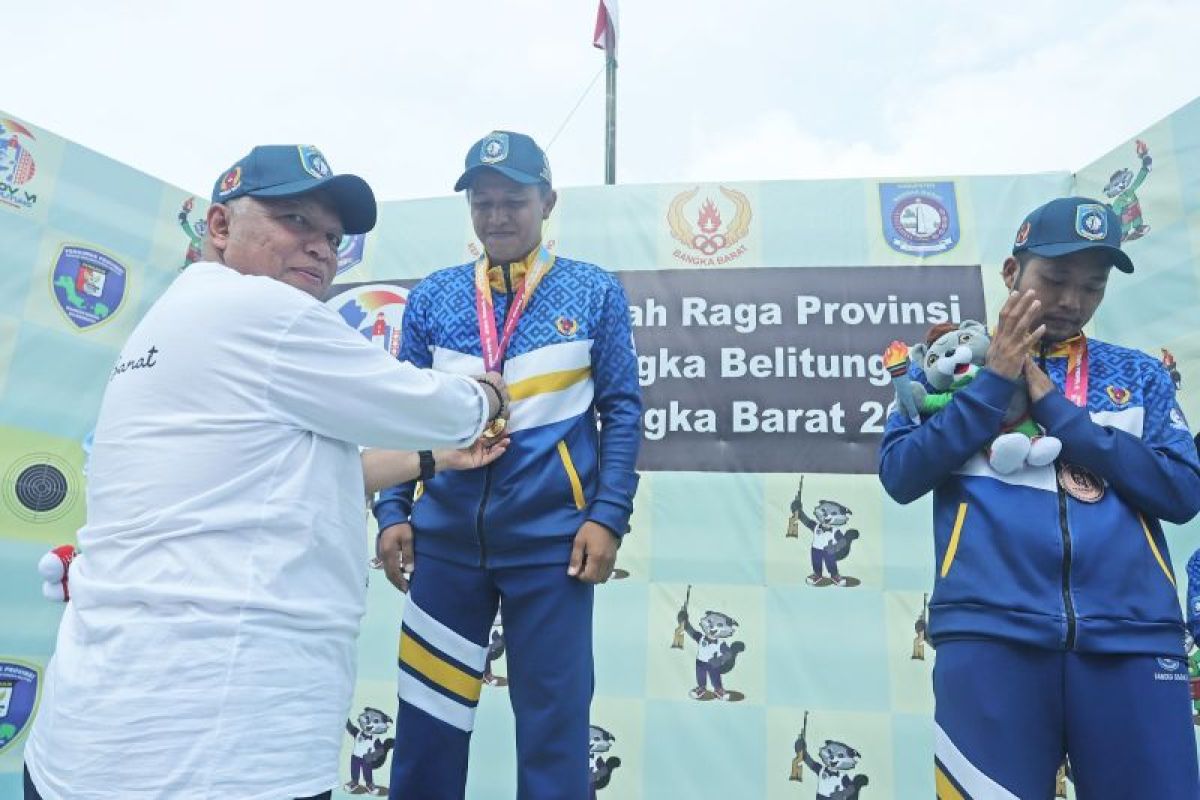 Bangka Barat tambah koleksi 3 emas dan 4 perunggu dari cabor menembak