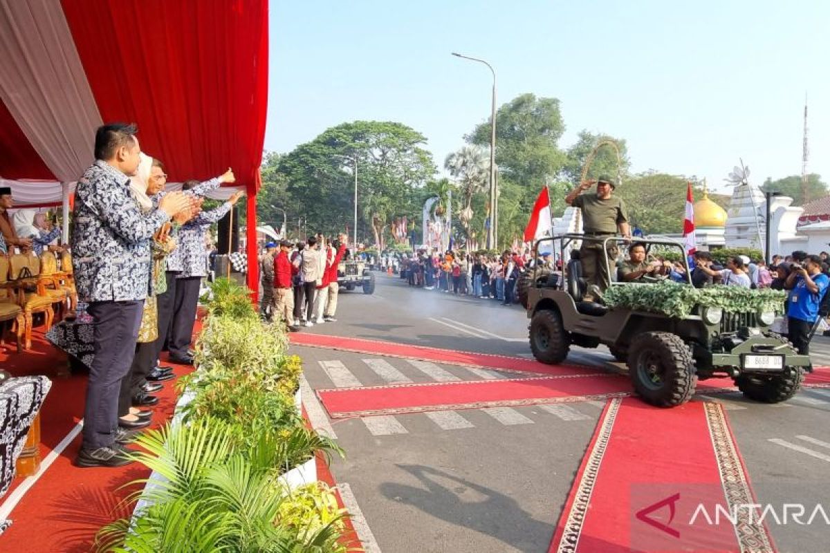 Pawai Budaya 2023 puncaki rangkaian HUT Kota Serang ke-16