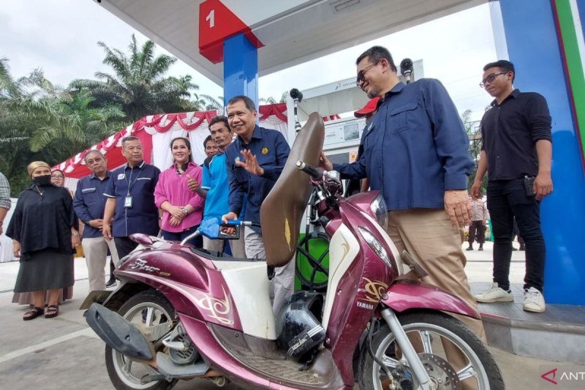 Pertamina meresmikan penyaluran BBM satu harga daerah 3T di Bengkulu
