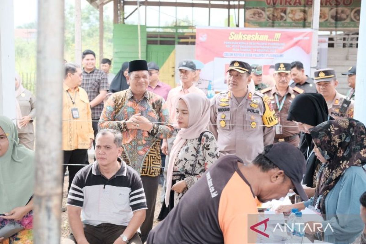 Pilkades serentak se Kota Padangsidimpuan aman