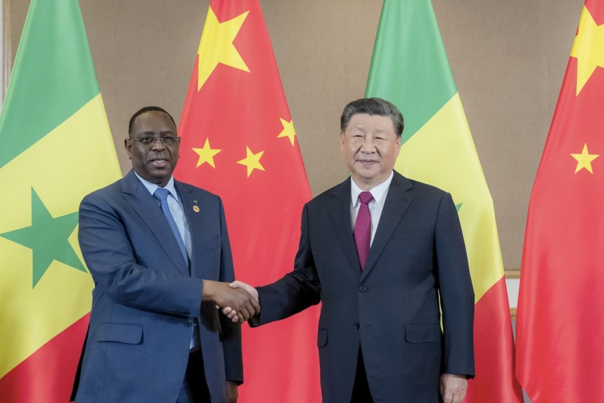 Presiden China langsungkan pertemuan dengan presiden Senegal