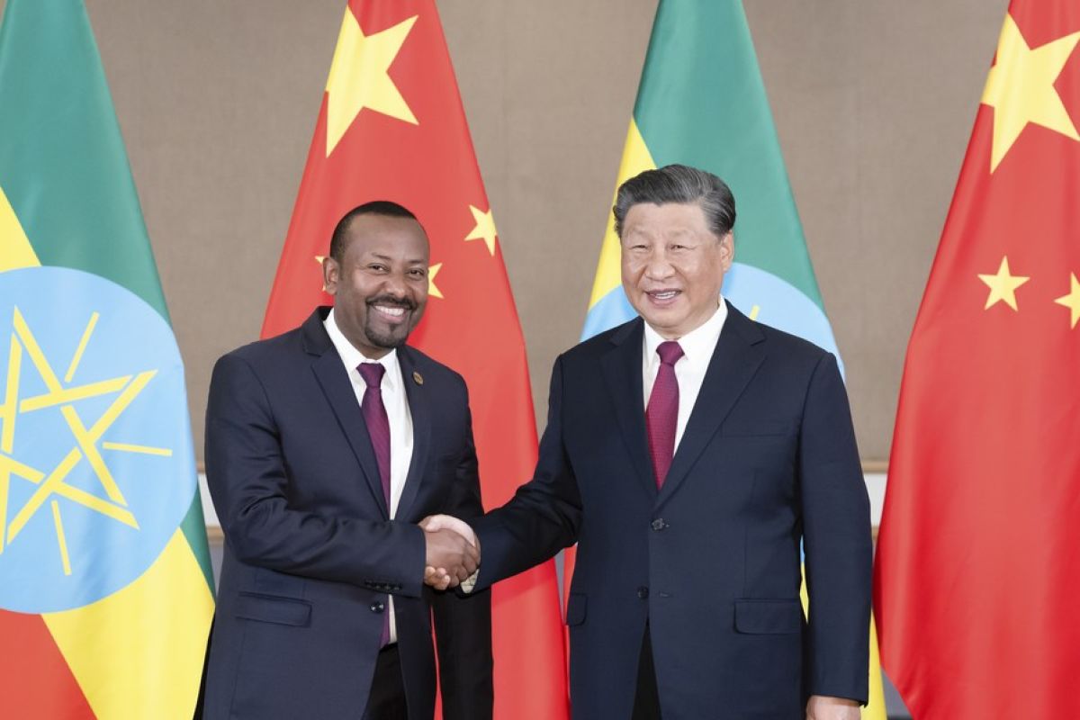 Presiden Xi Jinping bertemu PM Ethiopia di Johannesburg