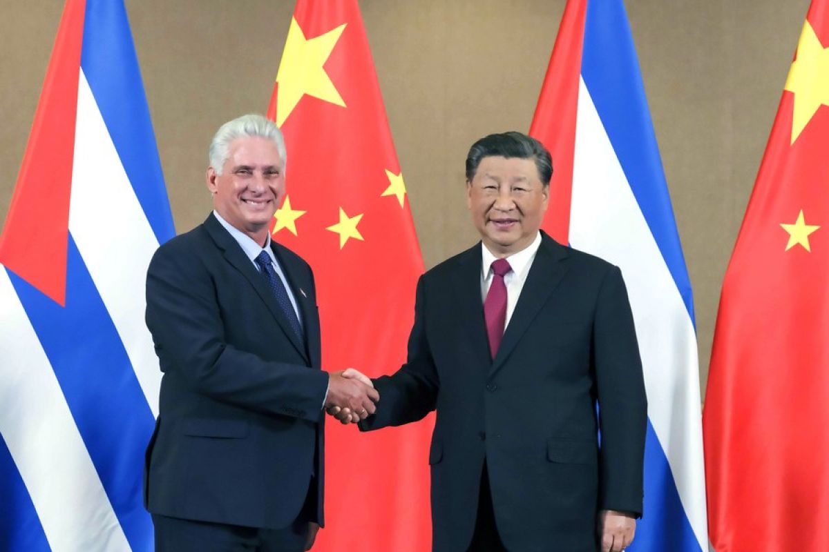 China berkomitmen terus dukung Kuba tentang campur tangan asing