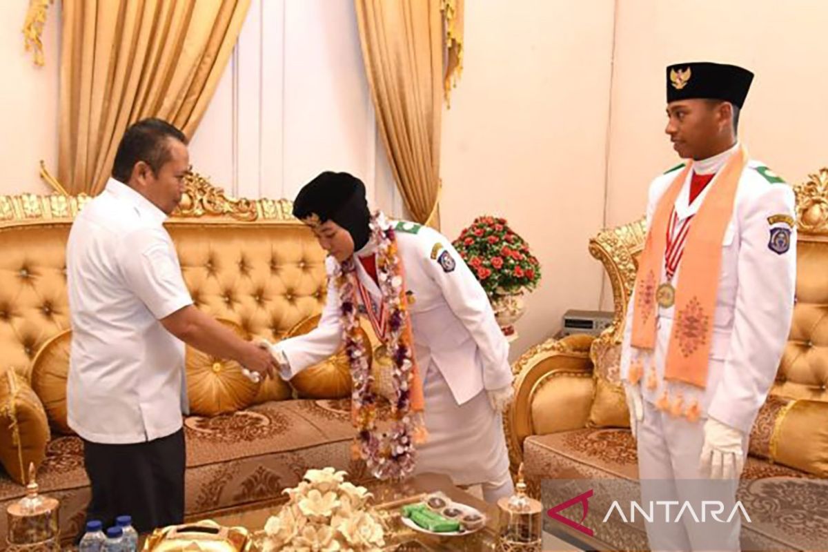 Gubernur ingin Paskibraka Nasional asal Gorontalo terus dibina