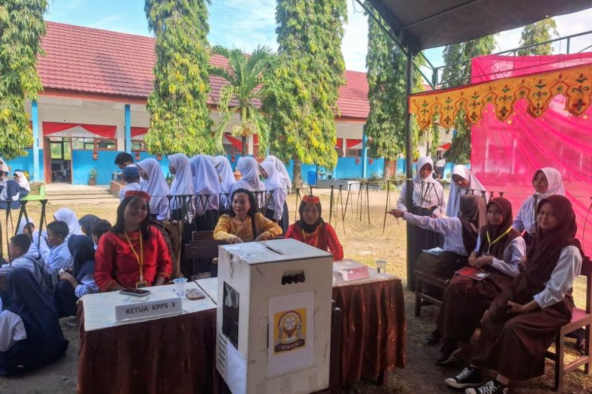KPU Kota Palu lakukan edukasi siswa perkenalkan pendidikan pemilih