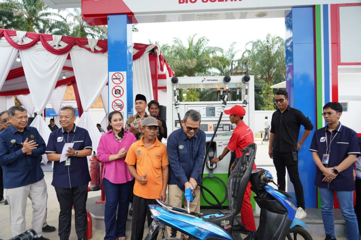 Pertamina resmikan BBM satu harga di Kecamatan Ulu Manna Bengkulu Selatan