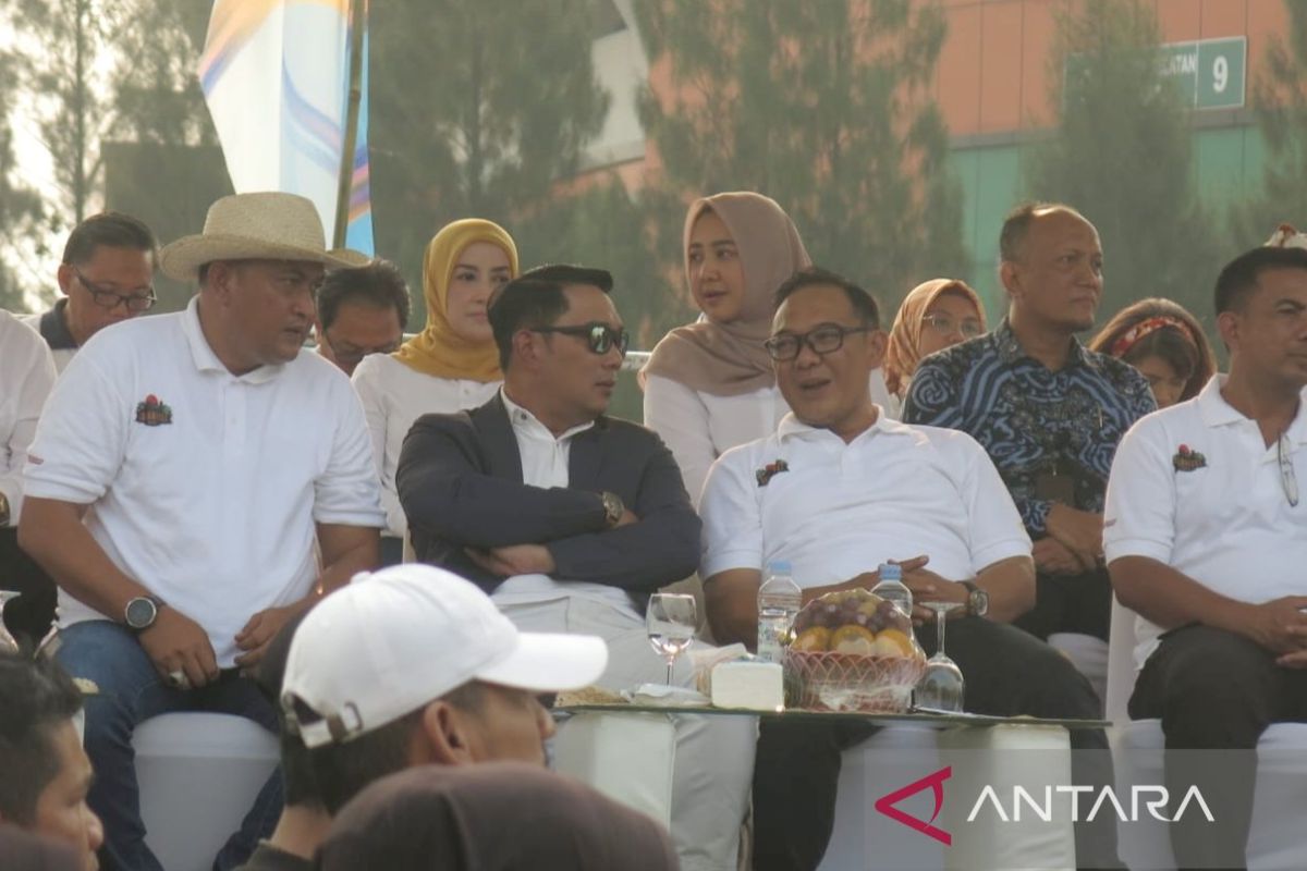 Ridwan Kamil sampaikan pesan damai jelang akhir masa jabatan pada acara Bogor Fest