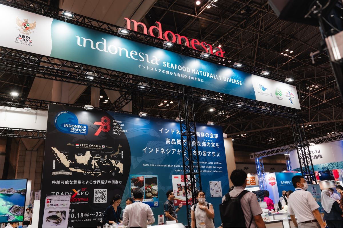 Indonesia promotes fishery products at Tokyo expo