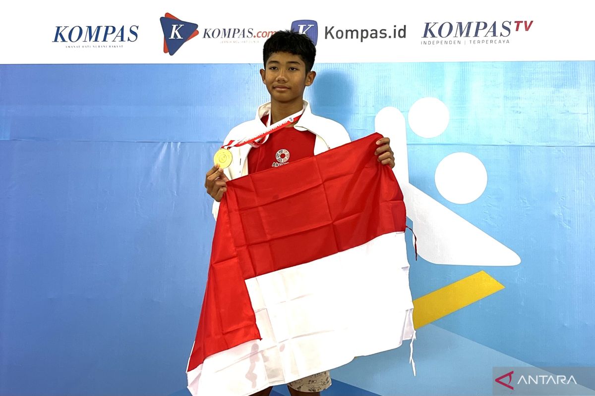 Indonesia raih lima emas di hari pertama SEA Age Group Championship