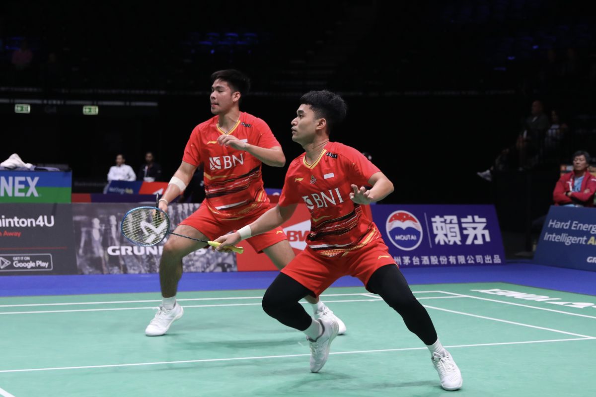 Leo/Daniel amankan tiket babak 16 besar Indonesia Masters 2024