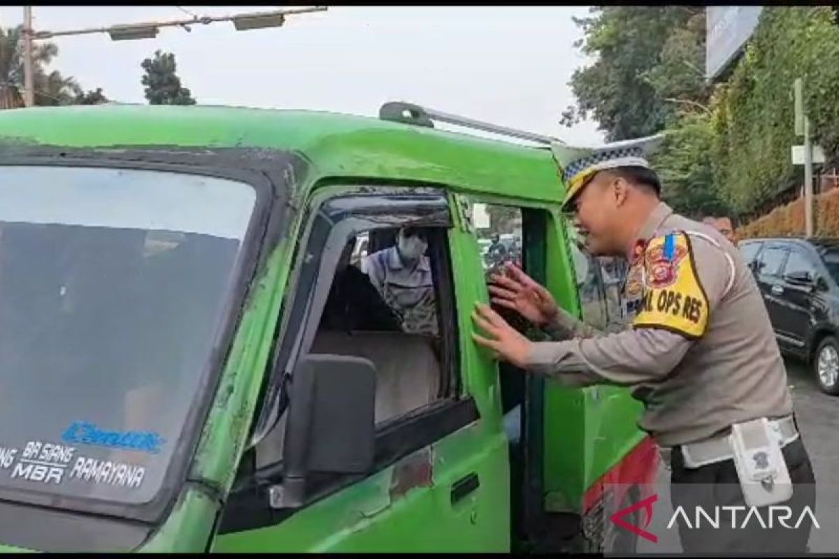Satlantas Polresta Bogor siap laksanakan tilang kendaraan tidak lolos uji emisi