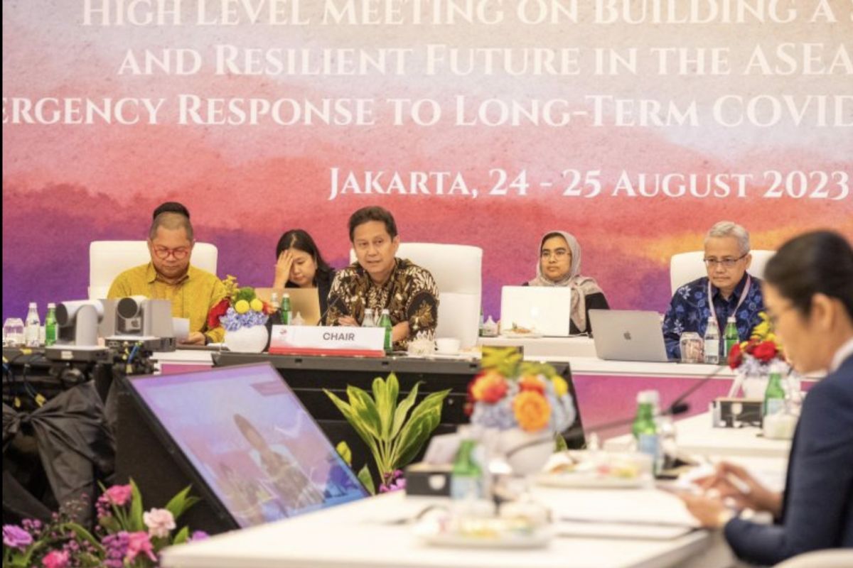Menkes RI pimpin pertemuan tingkat menteri kesehatan kawasan ASEAN
