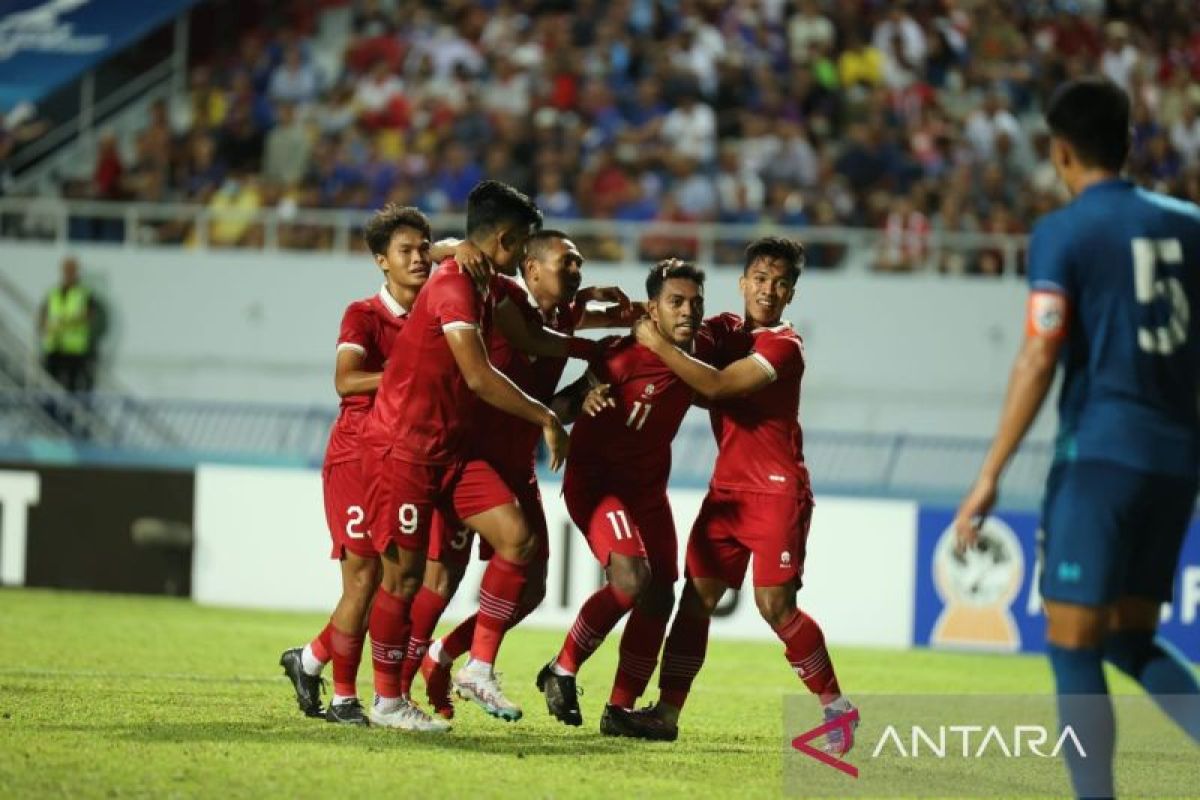 Sepak Bola - Indonesia maju ke final Piala AFF U-23 usai tundukkan tuan rumah Thailand 3-1