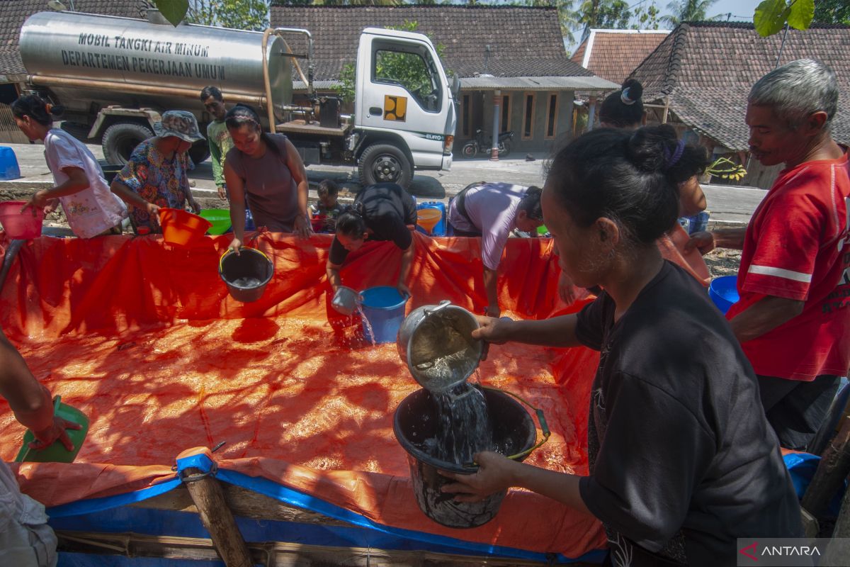 BNPB catat sejumlah wilayah Jateng-Jatim terdampak kekeringan