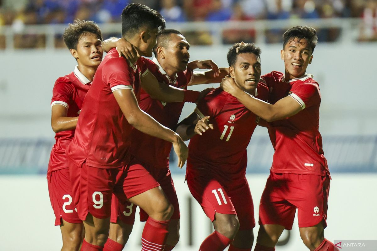 Timnas Indonesia imbang 0-0 lawan Vietnam di babak pertama
