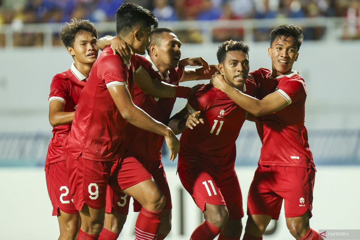 Indonesia ke final Piala AFF U-23 seusai bekuk Thailand 3-1