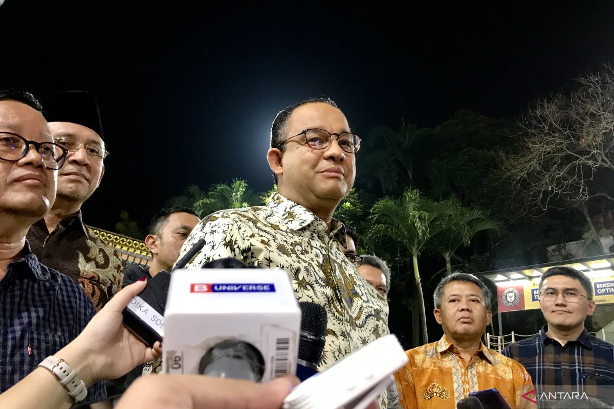 Anies, SBY, dan Tim 8 bahas waktu tepat umumkan cawapres