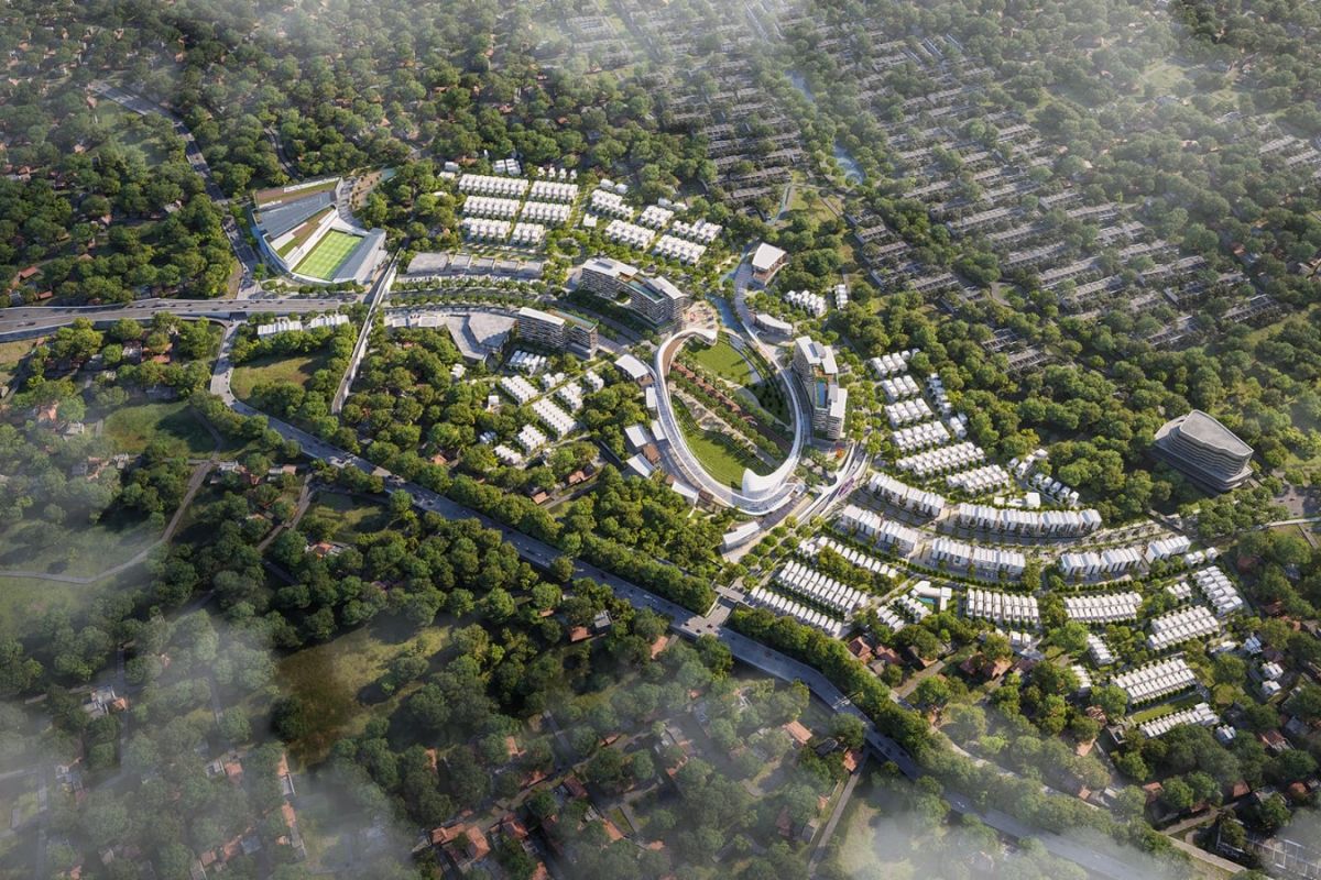 10 Design umumkan rencana induk pengembangan kawasan tangguh di Bintaro