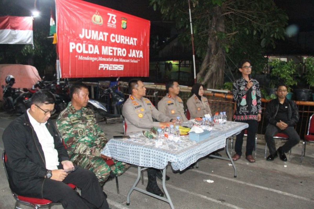 Polres Jakbar rembug bareng warga bahas curanmor