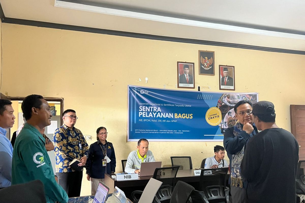 Pimpinan Ombudsman RI kunjungi sentra tahu-tempe dan serap aspirasi soal pelayanan pajak di Mataram