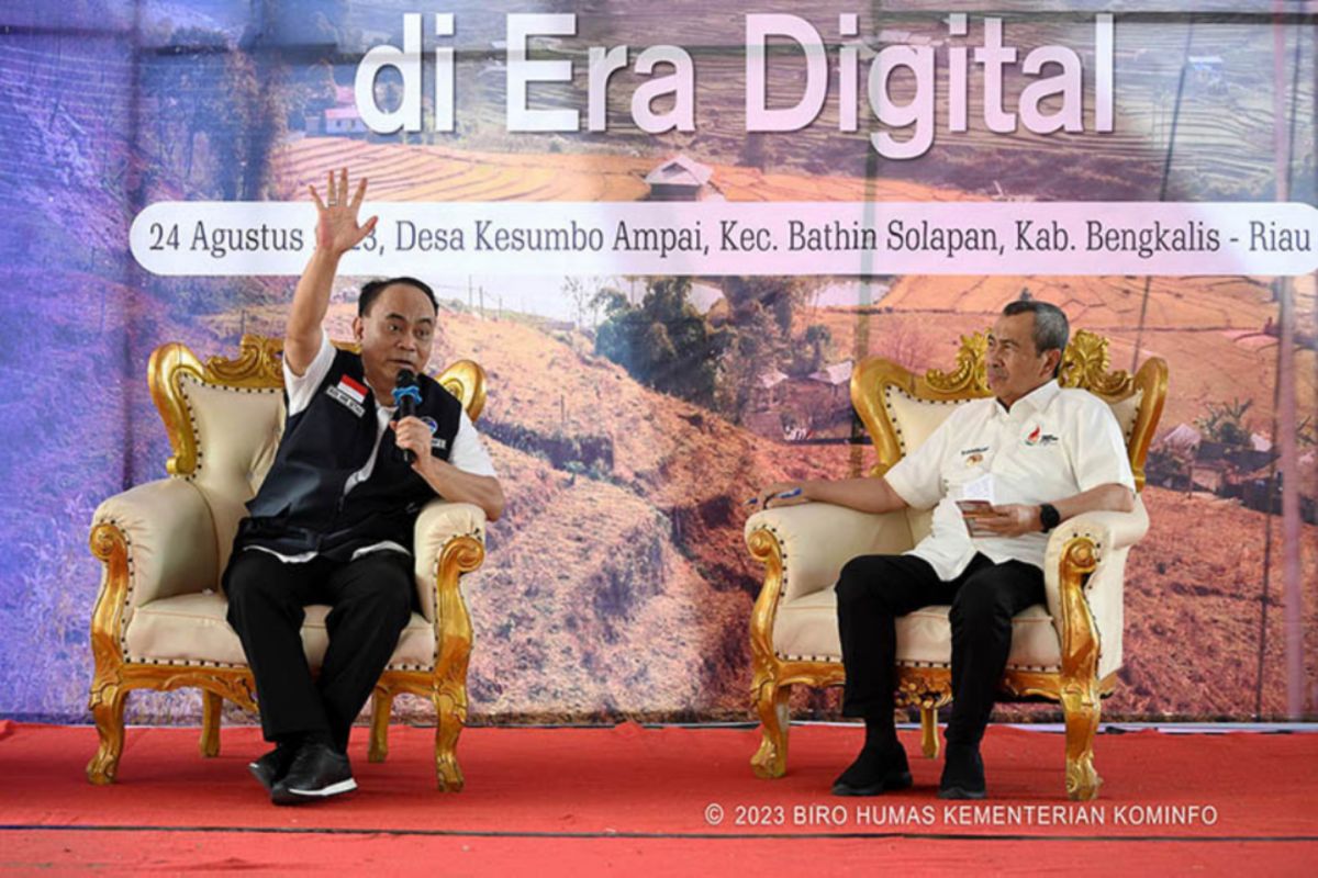 Kemenkominfo berkomitmen perkuat infrastruktur digital di desa