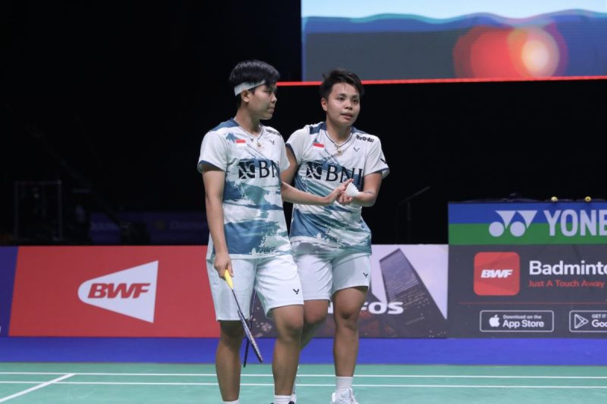 Wakil Indonesia di semifinal Kejuaraan Dunia tinggal Apriyani/Fadia