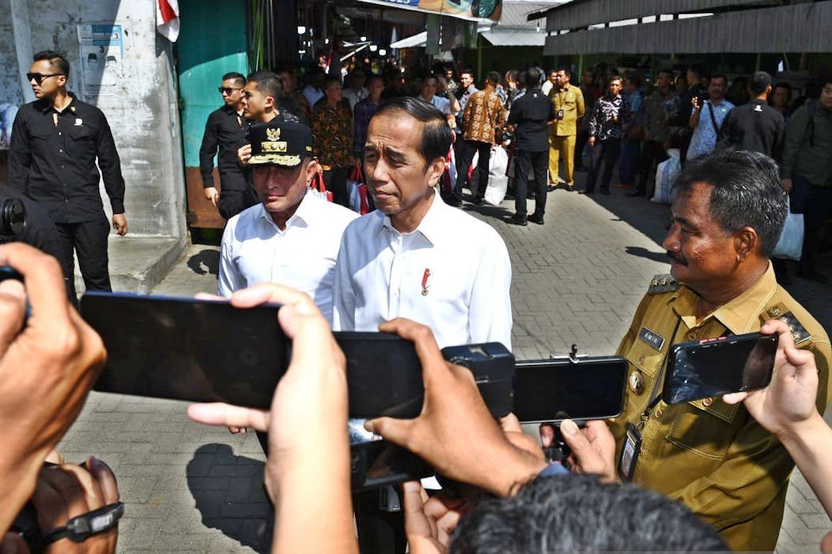 Presiden Jokowi sebut sistem di KPK bagus namun tetap perlu evaluasi
