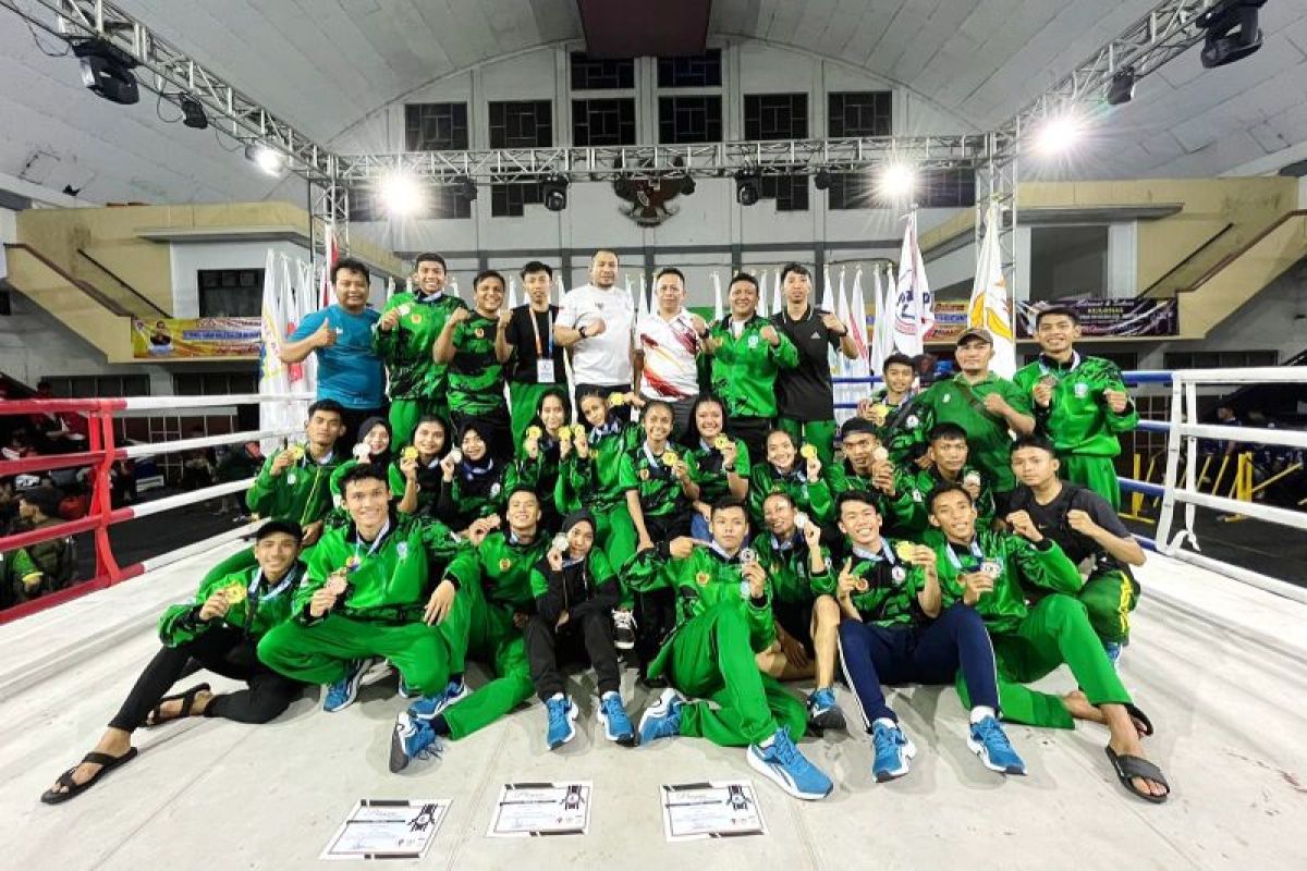 Muaythai Jatim juara umum BK PON XXI Aceh-Sumut 2024