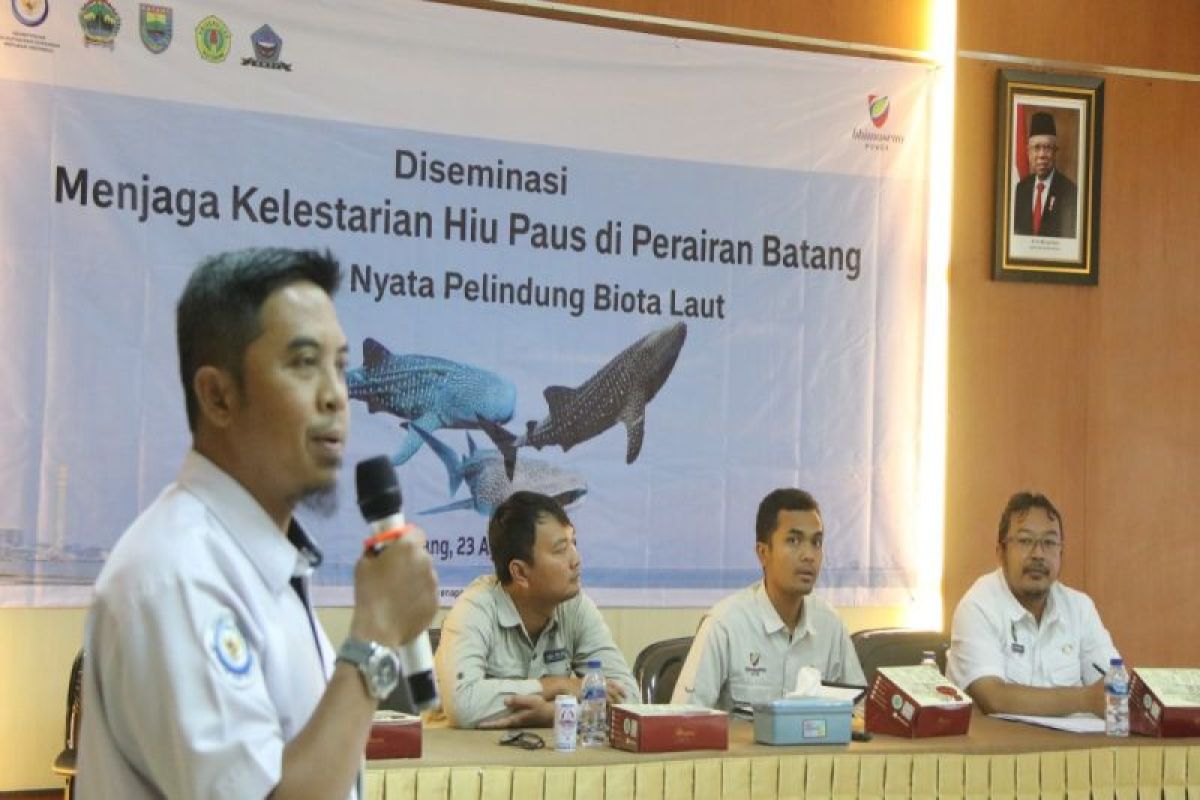 KKP-BPI ajak nelayan Batang lindungi hiu paus