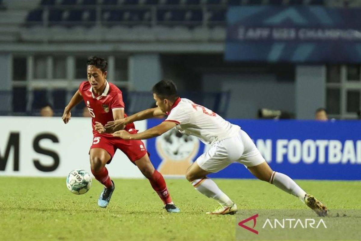 Timnas Indonesia dikalahkan Vietnam melalui adu penalti