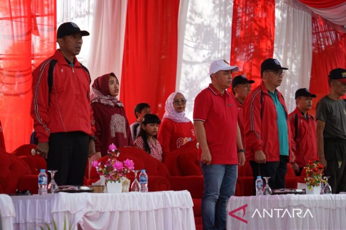 Bersamai pawai baris-berbaris, Wali Kota Pangkalpinang pesankan mental yang tangguh