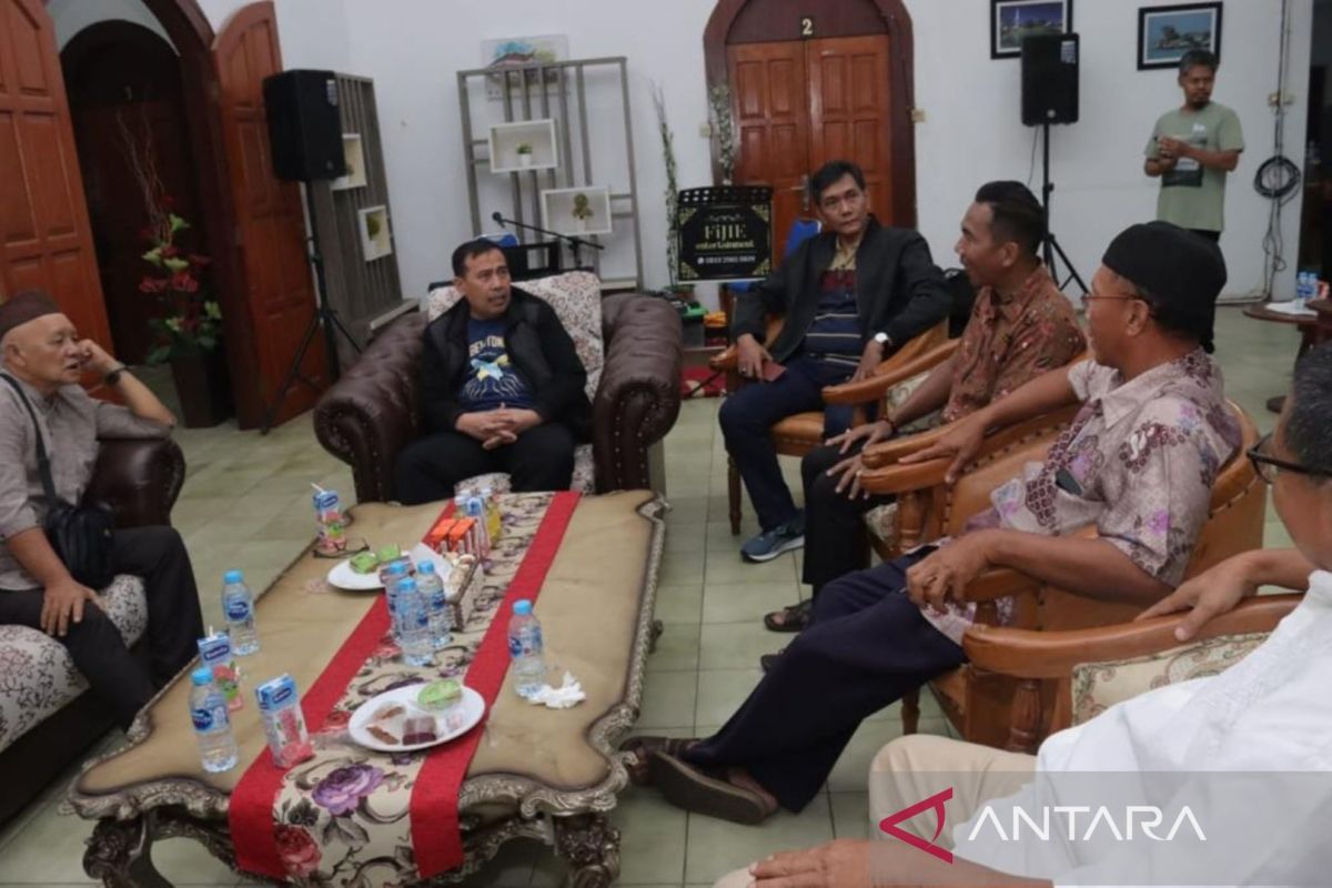 Pj Gubernur Suganda silaturahmi dengan tokoh masyarakat Belitung dan Ombudsman RI