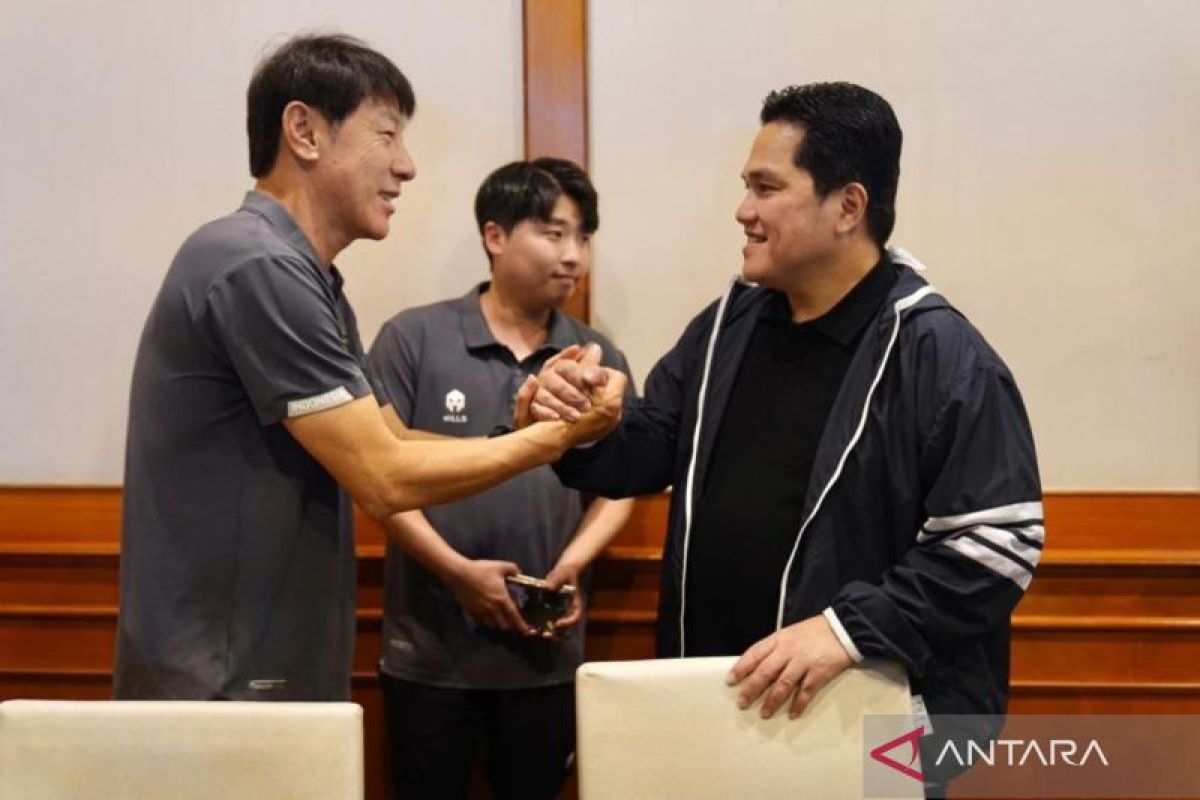 Erick Thohir tak larang jika Shin Tae-yong latih tim negara lain