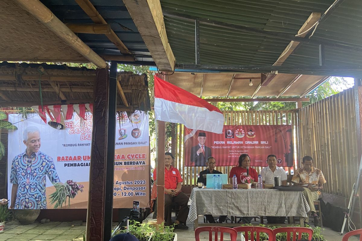Relawan Ganjar Bali tetap rangkul kader PSI