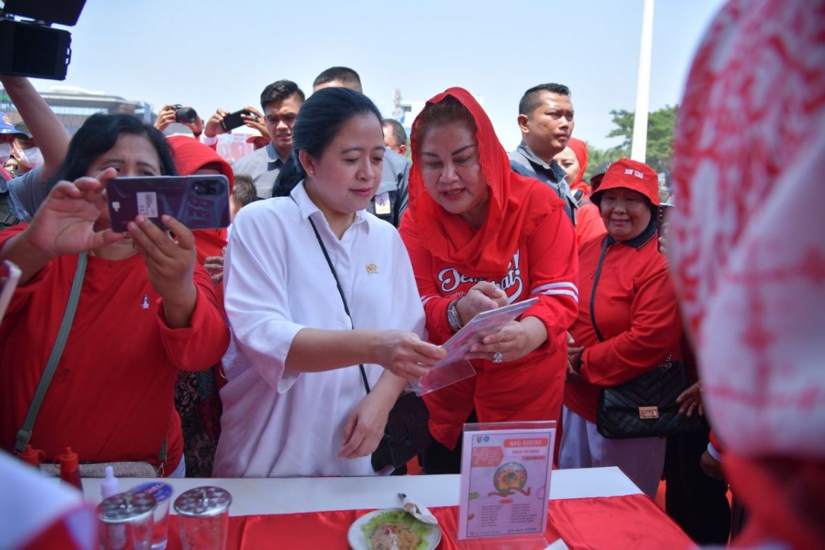 Puan: Lomba masak nasi goreng Semarang bikin adem di tahun politik