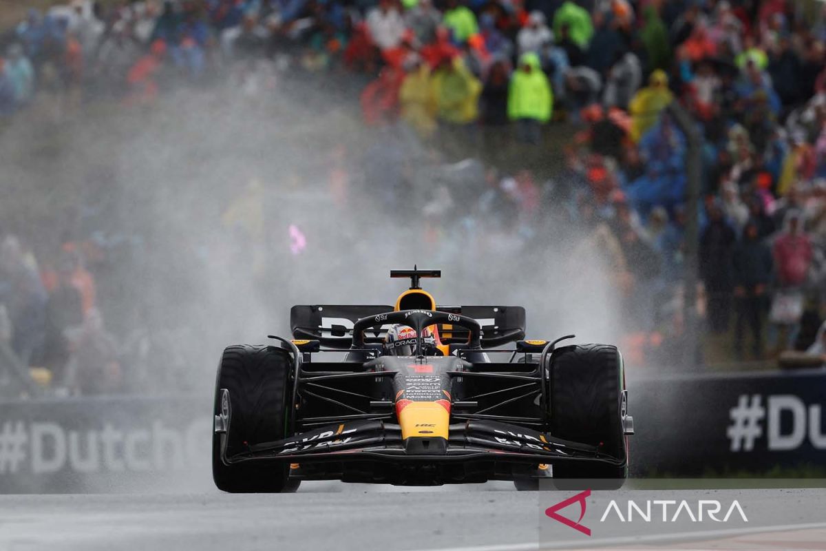 Verstappen cetak hattrick GP Belanda, Alonso kembali naik podium